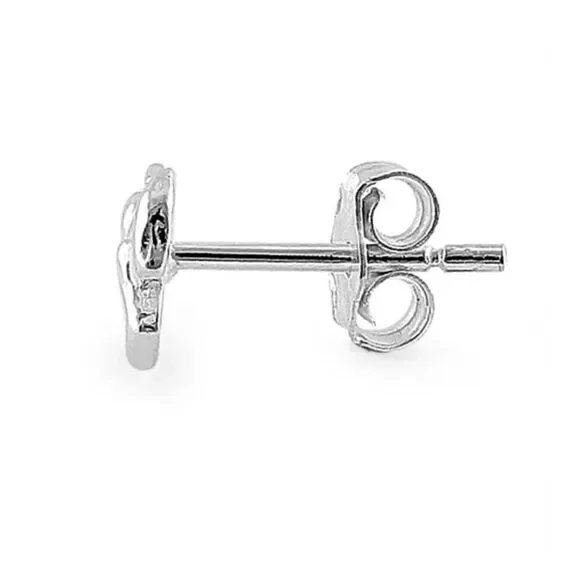 Sterling Silver Mustang Horse Stud Earrings Womens Girls Casual Western Jewelry - Picture 2 of 4